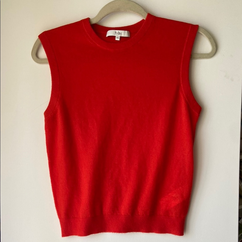 Tibi Wool Sweater Vest